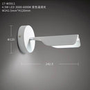 Applique murale design à LED en métal aux formes géométriques