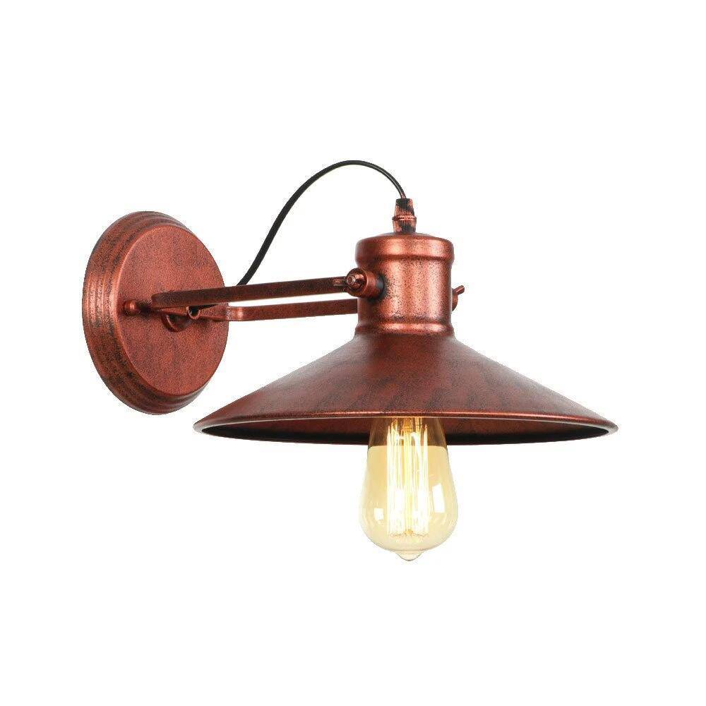 Applique murale rétro LED en métal avec ampoule en verre style industriel Edison - vue 2 sur 7