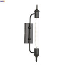 Applique murale antique à LED tube Rustic