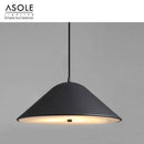 Suspension design conique de couleur moderne