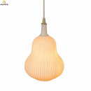 Suspension LED en céramique ondulé Kitchen