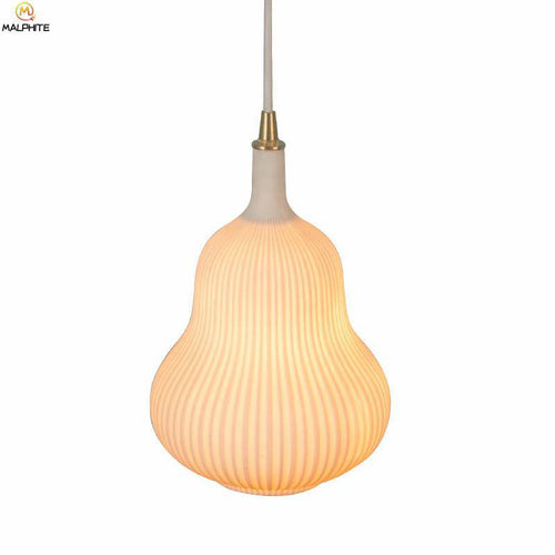 Suspension LED en céramique ondulé Kitchen - vue 6 sur 6