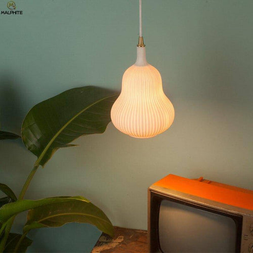Suspension LED en céramique ondulé Kitchen - vue 4 sur 6