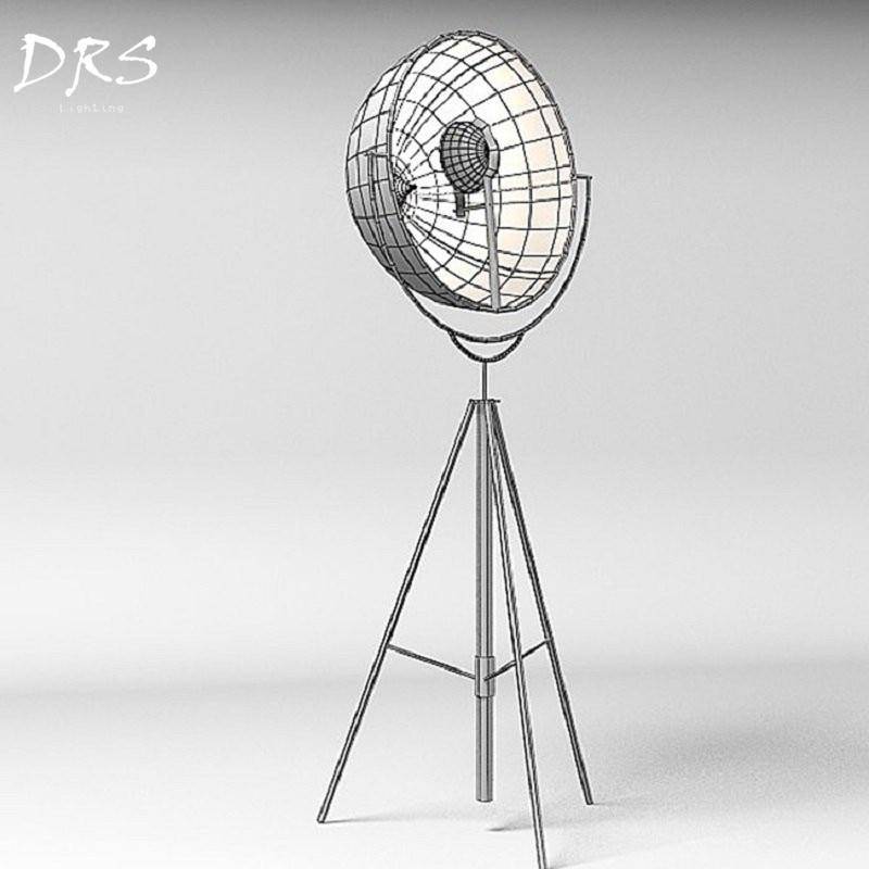 Lampadaire tripod de studio de photo Fortuny - vue 3 sur 6