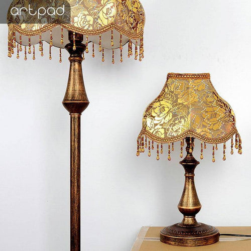Lampadaire LED abat-jour en tissu sur pied - vue 16 sur 15