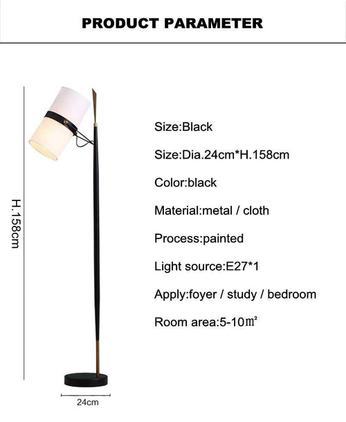 Lampadaire design avec lampe ajustable Shade - vue 5 sur 5