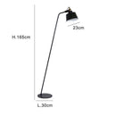 Lampadaire penché moderne Stand