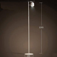 Lampadaire moderne avec lampes dirigeables Nordic