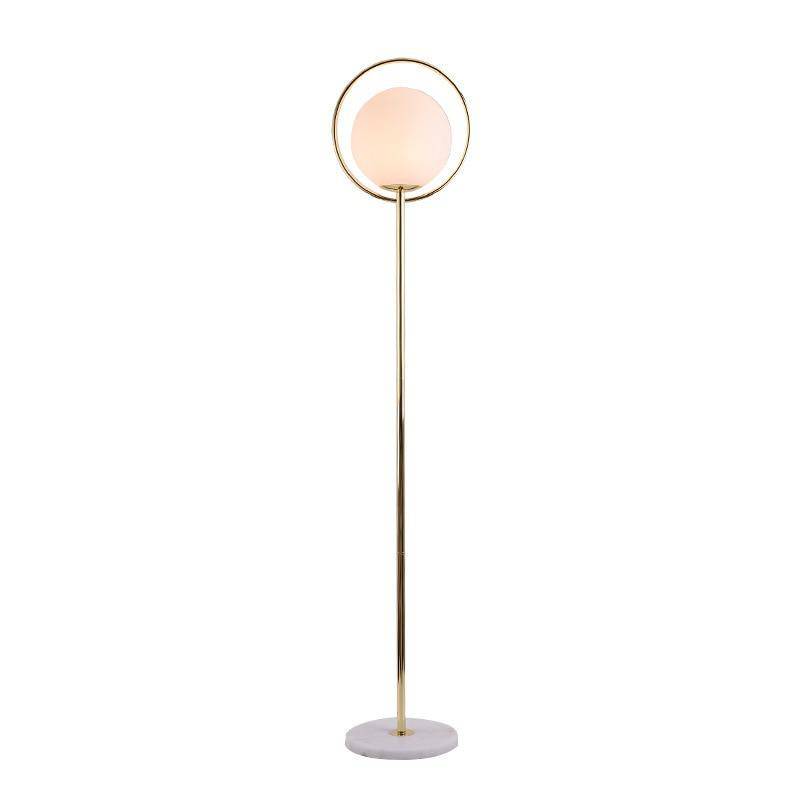 Lampadaire LED doré avec boule en verre Ball - vue 7 sur 7