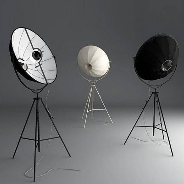 Lampadaire tripode moderne Photography - vue 2 sur 9