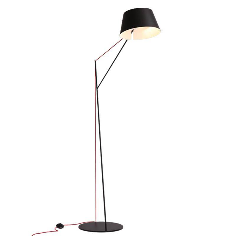 Lampadaire design noir Long - vue 2 sur 5