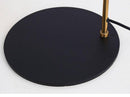 Lampe de chevet ou bureau doré arrondi Study