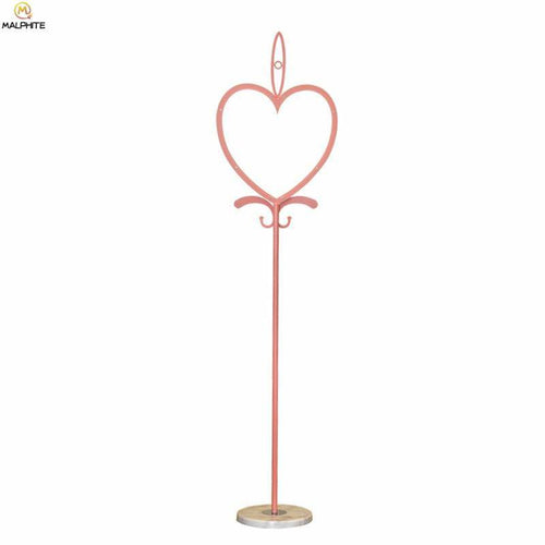 Lampadaire rose en forme de coeur Gift - vue 4 sur 6