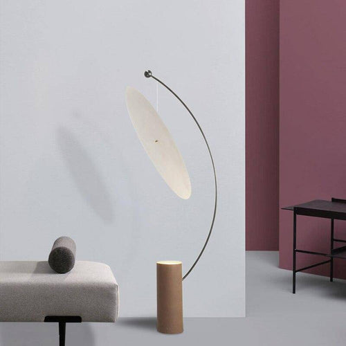 Lampadaire design à LED arrondi moderne Art - vue 2 sur 8