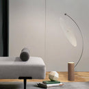 Lampadaire design à LED arrondi moderne Art