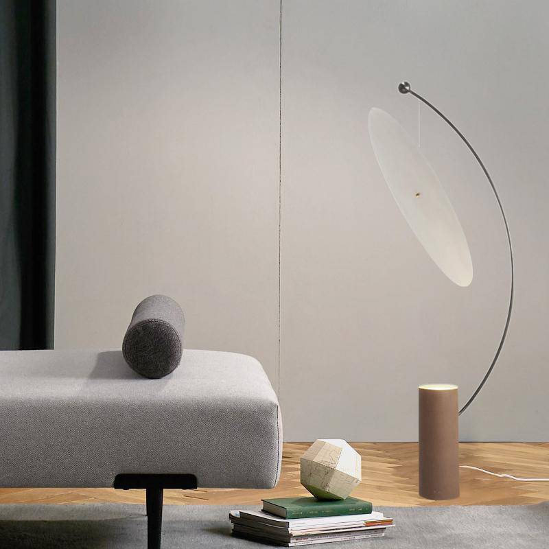 Lampadaire design à LED arrondi moderne Art - vue 5 sur 8