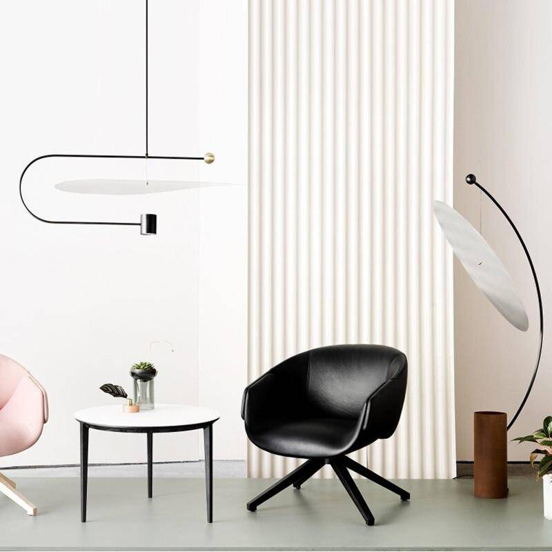 Lampadaire design à LED arrondi moderne Art - vue 8 sur 8