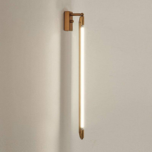 Applique murale design LED barre doré Rotate - vue 3 sur 6