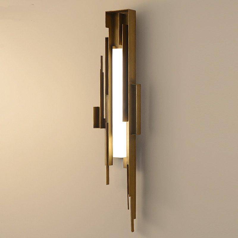 Applique murale LED design doré Luxury - vue 4 sur 7