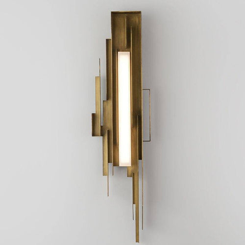 Applique murale LED design doré Luxury - vue 5 sur 7