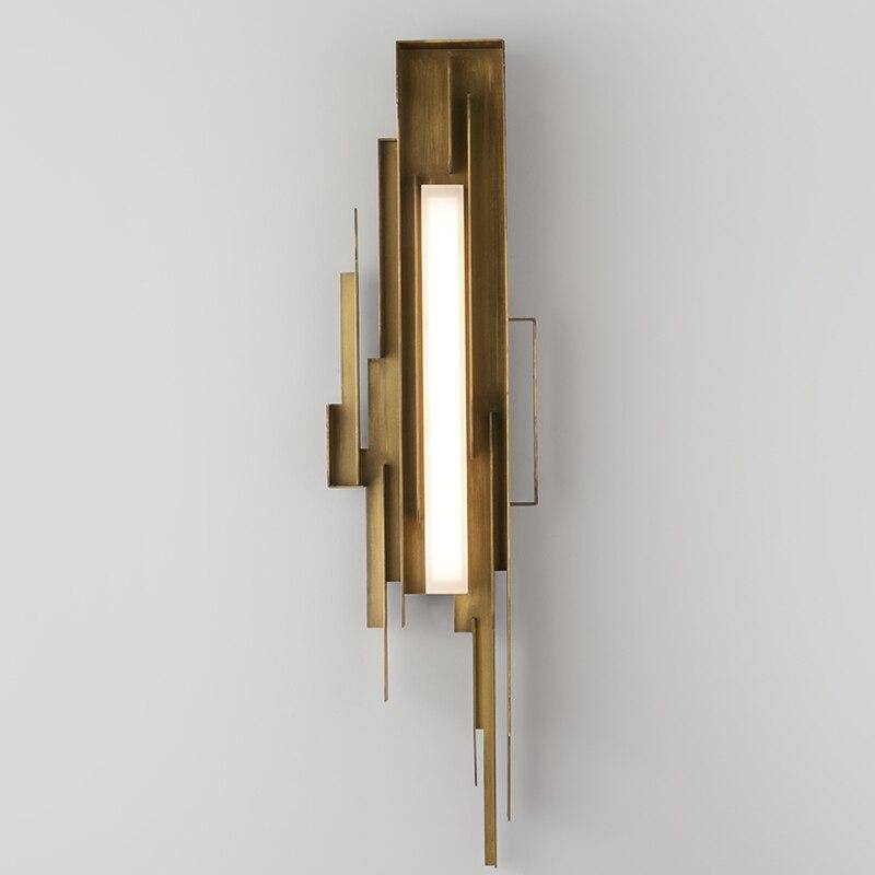 Applique murale LED design doré Luxury - vue 5 sur 7