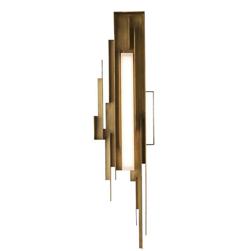 Applique murale LED design doré Luxury - vue 6 sur 7