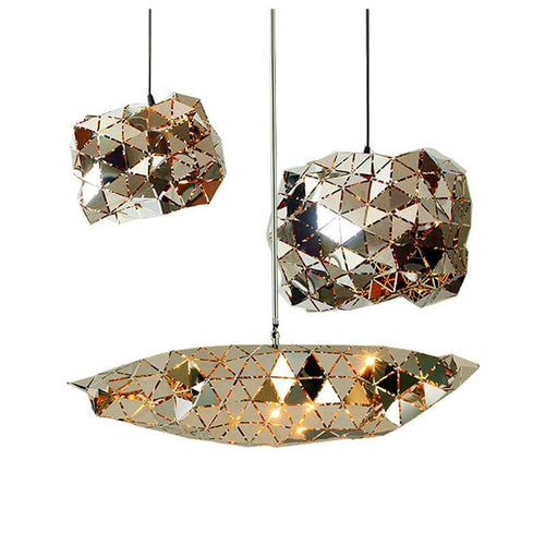 Suspension design plusieurs formes de petits triangles Sparks - vue 6 sur 10