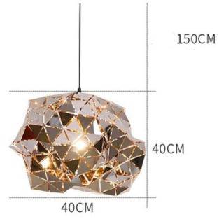 Suspension design plusieurs formes de petits triangles Sparks - vue 6 sur 10