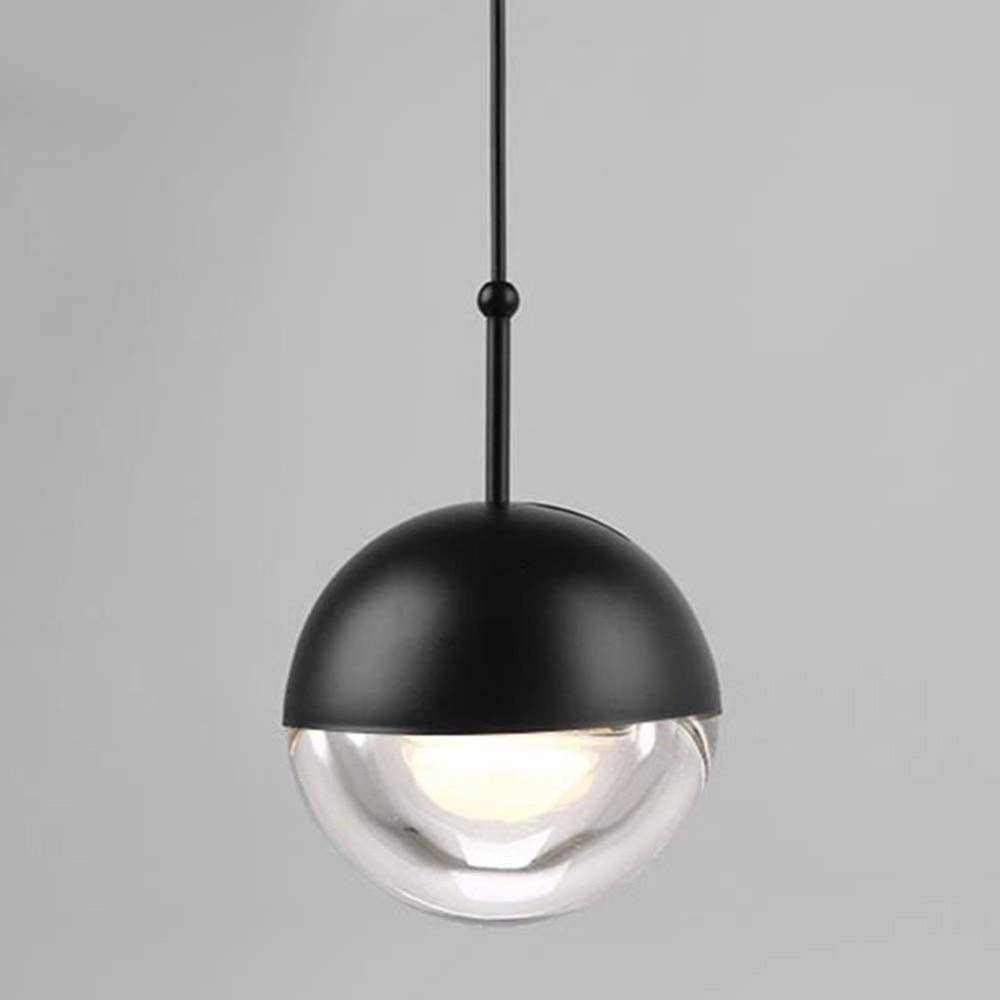 Suspension design boule en verre et métal Globe - vue 3 sur 10