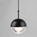 Suspension design boule en verre et métal Globe