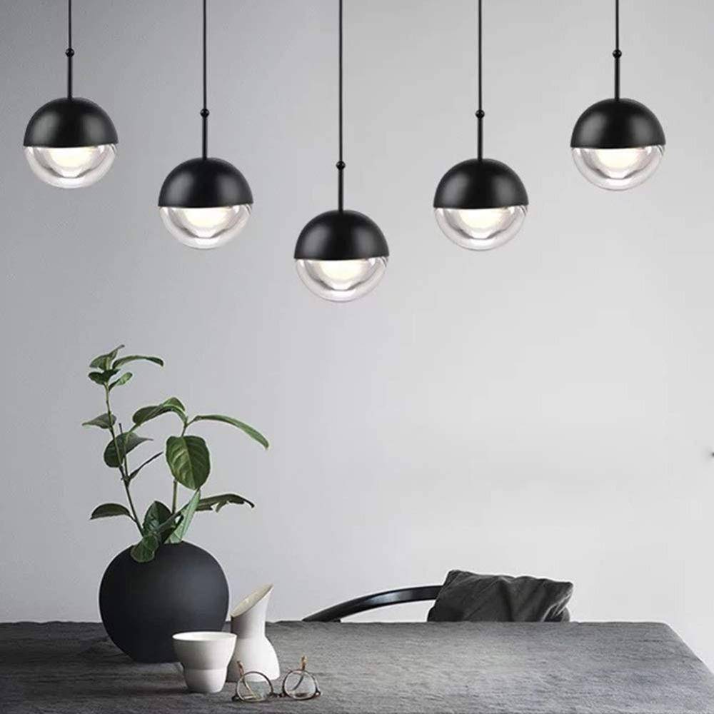 Suspension design boule en verre et métal Globe - vue 4 sur 10