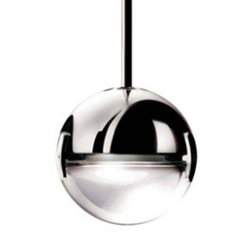 Suspension design boule en verre et métal Globe - vue 7 sur 10
