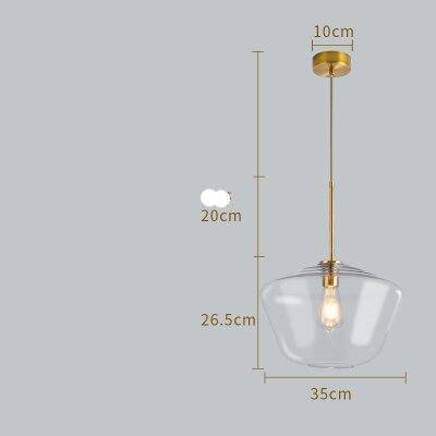 Suspension en verre fumé marron de plusieurs formes Cognac - vue 9 sur 14
