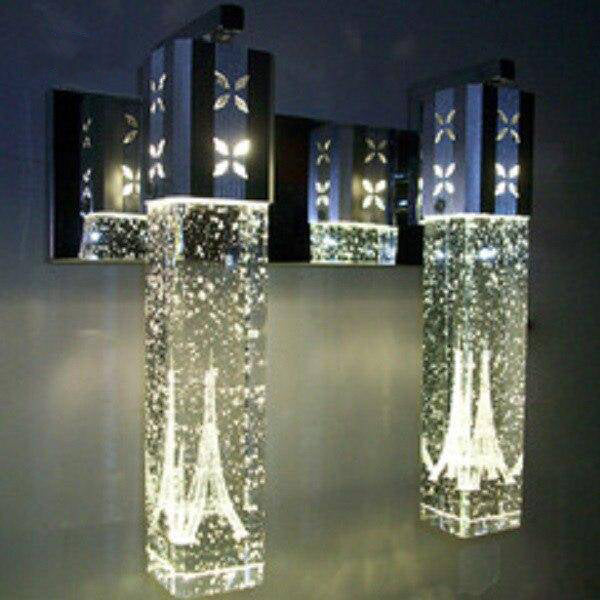 Applique murale cubique en cristal avec tour Eiffel Bubble - vue 3 sur 3