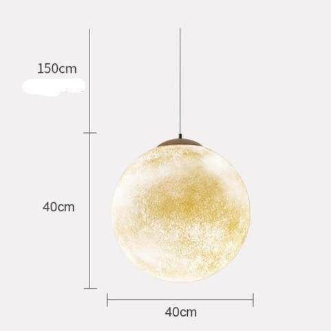 Suspension en forme de lune Moon - vue 6 sur 9