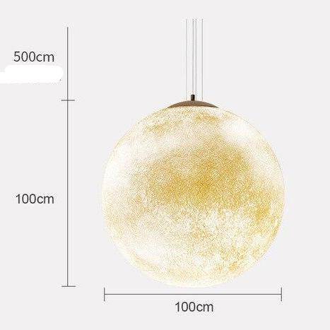 Suspension en forme de lune Moon - vue 8 sur 9