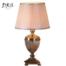 Lampe de chevet chic avec abat-jour en tissu Fabric