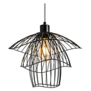 Suspension design en cage de couleur Concise