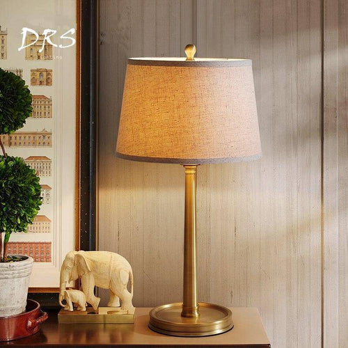 Lampe de chevet avec abat-jour en tissu moderne Night - vue 3 sur 12