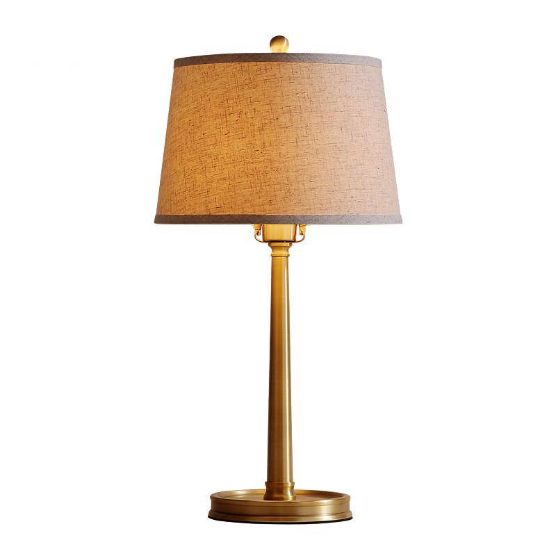 Lampe de chevet avec abat-jour en tissu moderne Night - vue 10 sur 12