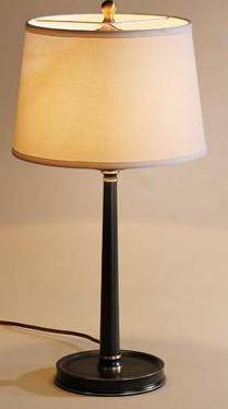 Lampe de chevet avec abat-jour en tissu moderne Night - vue 3 sur 12