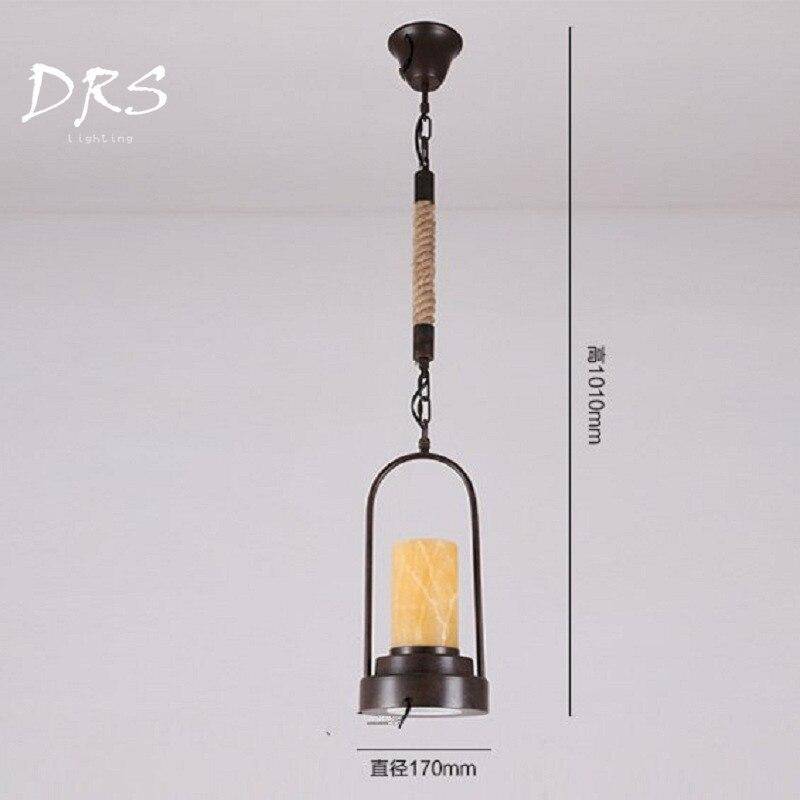 Suspension rustique avec fausse bougie Rural - vue 4 sur 6