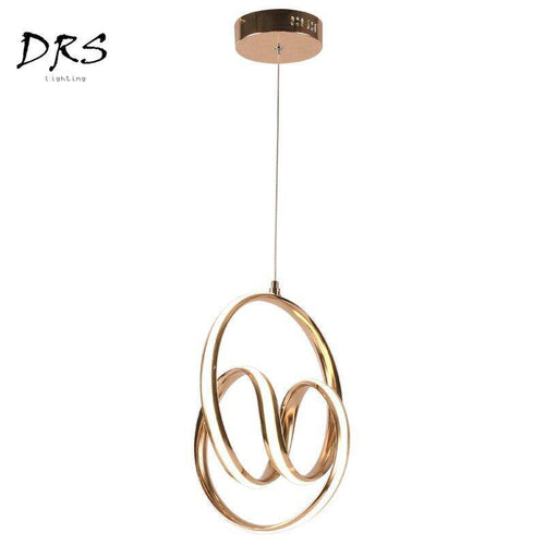 Suspension design arrondi doré Restaurant - vue 4 sur 5