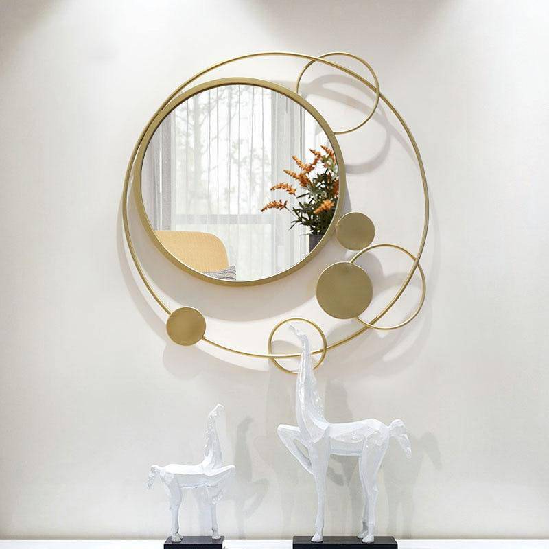 Miroir mural décoratif design à plusieurs ronds Porch - vue 2 sur 5