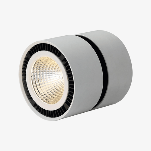Spot arrondi LED avec rotation 360° - vue 2 sur 6