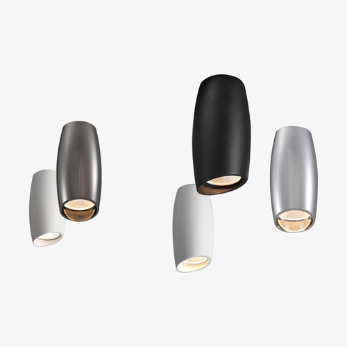 Spot moderne LED allongé aux bords arrondis Loft - vue 2 sur 5