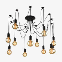 Suspension American Vintage ampoules pendues