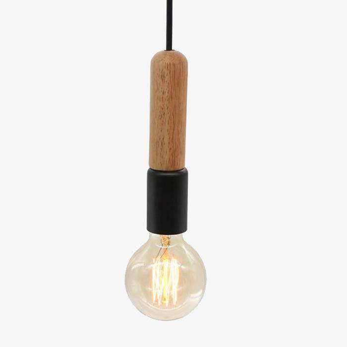 Suspension barre en bois Simple - vue 1 sur 4