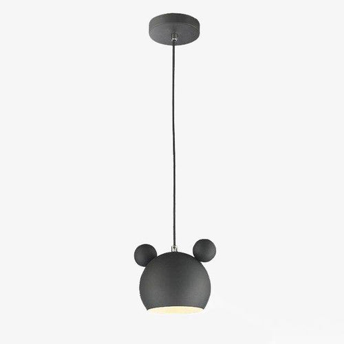 Suspension design à LED en forme de Mickey Mouse coloré - vue 2 sur 11