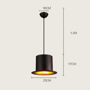 Suspension moderne en chapeau